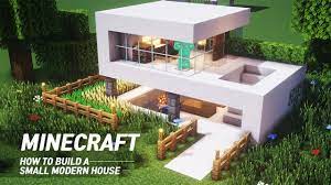 You can stay in any of them. Minecraft Small Modern House Tutorial How To Build In Minecraft 78 Youtube
