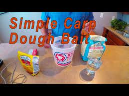 easy to make carp dough bait simple