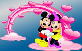 mickey and minnie mouse photo by love