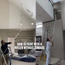 To Paint With A Roller Without Streaks