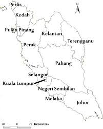 .selection in the maps.me map and location directory: Peninsular Malaysia Map Figure 3 Shows The 12 States In Peninsular Download Scientific Diagram