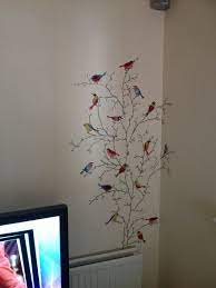 Ikea Bird Stickers Wall Decor