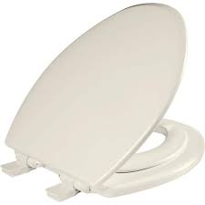 Closed Front Enameled Wood Toilet Seat