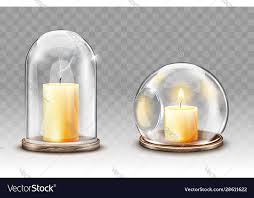 Hole Candle Holder Realistic Vector Image