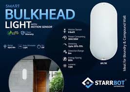 Plastic Bulkhead Light Motion Sensor