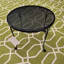woodard 72 oval mesh umbrella table