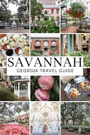 savannah travel guide romance