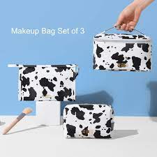 mirason cosmetic bag set of 3 makeup
