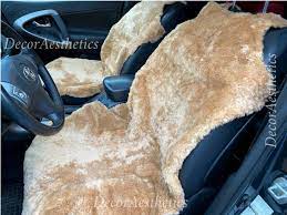 Wool Genuine Sheepskin Car Seat Covers