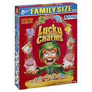 Lucky Charms Cereal Family Size Shop Cereal At H E B
