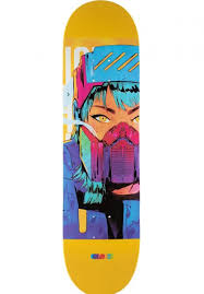 Sort by recommended sort by what's new sort by best selling sort by price: Diber Kato Cyber Punk Colours Collectiv Skateboard Decks In Yellow Titus