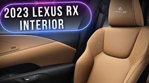 2023 lexus rx 350 all interior colors