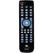 2.press and hold the button on the universal remote that matches the device you're pairing (e.g. Rca Rcrh03be 3 Device Backlit Universal Remote Walmart Com Walmart Com