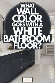 White Bathroom Floor