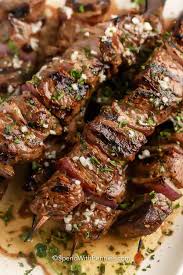 garlic er steak kabobs spend with
