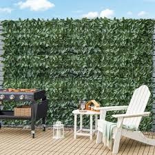 3mx1m Artificial Hedge Ivy Leaf Garden