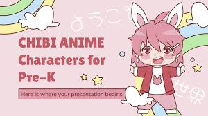 free anime themed templates for google