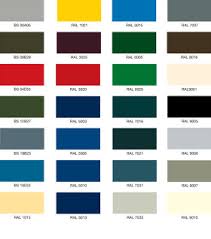50 Correct Protec Paint Colour Chart
