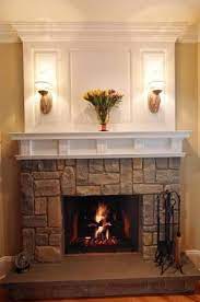 White Mantel Fireplace Built Ins