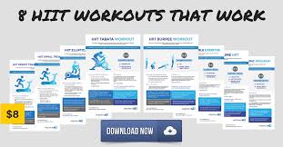 how to do a hiit tabata workout routine
