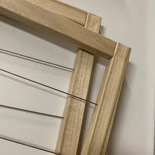 Clothes Drying Rack Wall Mounted Wood