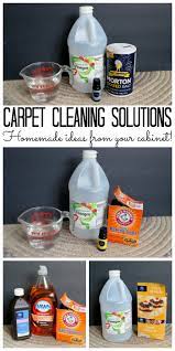homemade carpet stain removal that