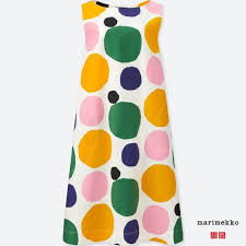 Women Marimekko Graphic Sleeveless Dress
