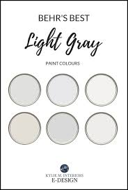 Best Behr Light Gray Paint Colours
