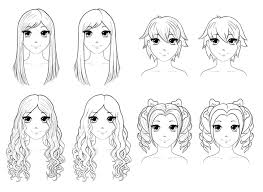 how to draw anime hair envato tuts