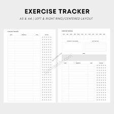 health planner exercise tracker fitness