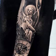Men's forearm tattoos is equally gaining popularity in the tattoo world. Best Angel Tattoo Ideas Most Popular Angel Tattoos In 2021 Positivefox Com