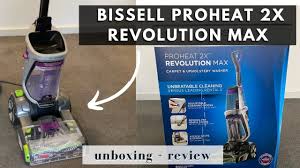 bissell proheat 2x revolution max
