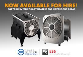temporary hazardous area heaters for hire