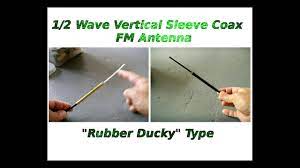 how to make coax antennas fm receiving