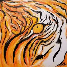 Tiger Painting By Wabyanko Artmajeur