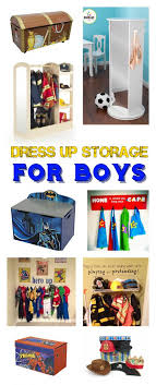 dress up storage for boys trunks