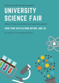 With design minimalist and perfect for your event!. Free Science Fair Posters Templates To Customize Canva
