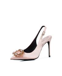 Strappy Champagne Prom Sandal Shoes With Glossy Rhinestones Msl 7850 Gemgrace Com