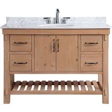 Learning the different types of services available to you can be a huge part to extend the life of your bathroom. Ari Kitchen Bath Marina Farmhouse 48 Solid Wood Bathroom Vanity In Driftwood Akb Marina 48 Driftwd