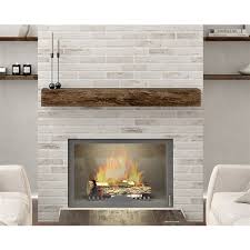 Pine Wood Fireplace Mantel