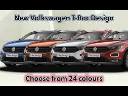2018 Volkswagen T Roc Colours