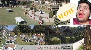 tasty garden restaurant and marquee