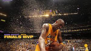 Check out this fantastic collection of nba desktop wallpapers, with 41 nba desktop background images for your desktop, phone or tablet. Kobe Bryant Mvp Los Angeles Lakers Confetti Hd Wallpaper Sports Wallpaper Better
