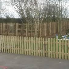 Round Picket Fence Panel Fencing
