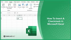 insert a checkmark in microsoft excel