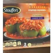 stuffed peppers large size calories
