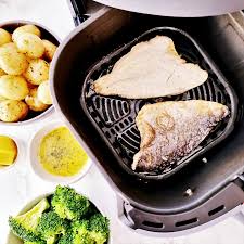 how to air fry sea bream fillets