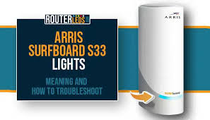 arris surfboard s33 lights meaning and