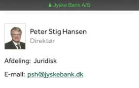 11-09 Ledelsesansvar Bestyrelses Ansvar, omkring jyske banks svig, ved hjælp af falsk imod kunde i jyske bank, OPRÅB TIL BESTYRELSEN – Tyv. Banking News. The danish bank Jyske Bank Taken for Document