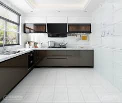 Tile can be used in kitchens not only on the floor, but also in a backsplash. China Rak Grey Kajaria Lanka Flower Design Ceramic Wall Floor Tiles Kitchen China Kitchen Kitchen Wall Tiles